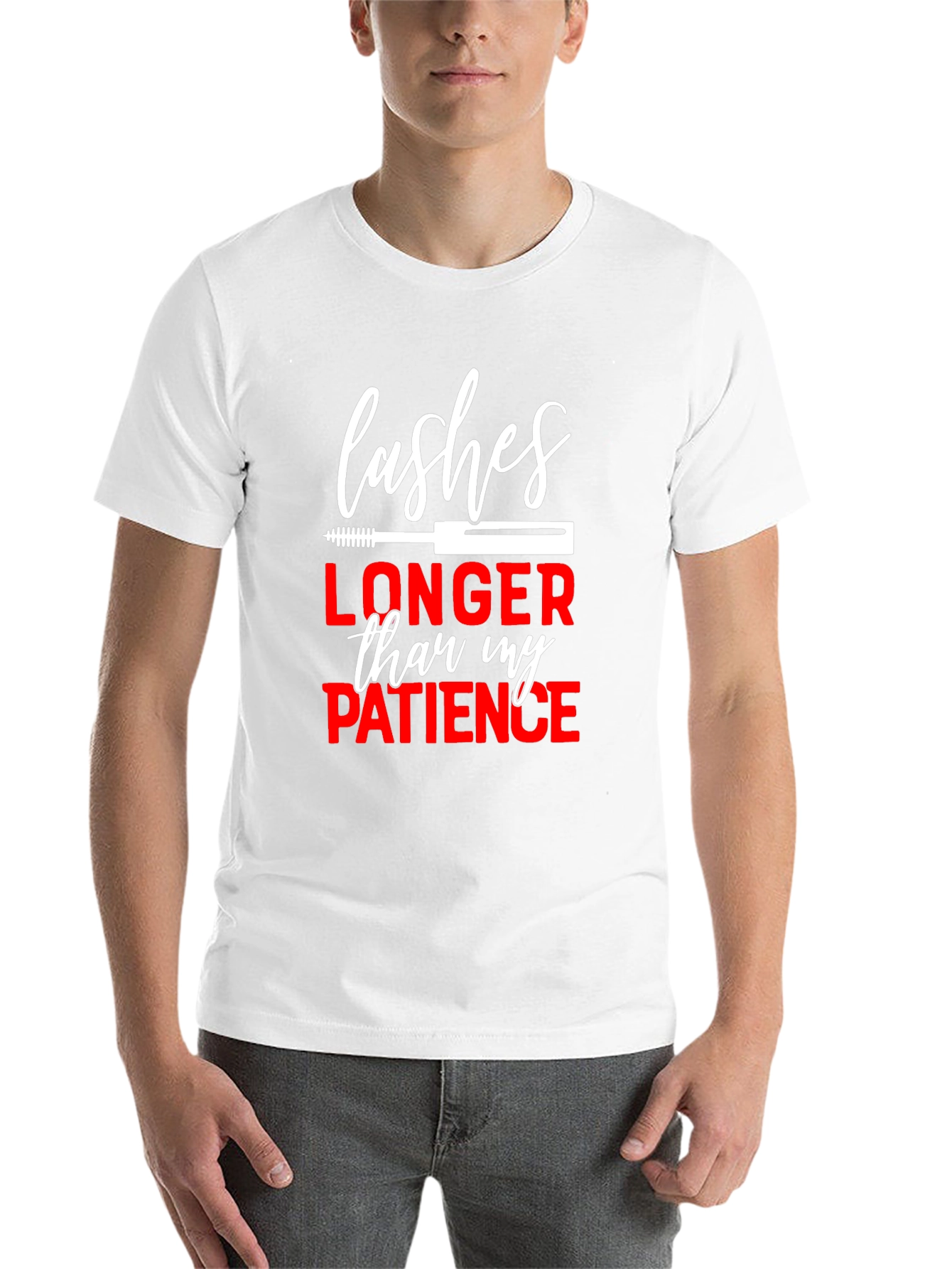Lashes Longer Than My Patience Graphic Tee