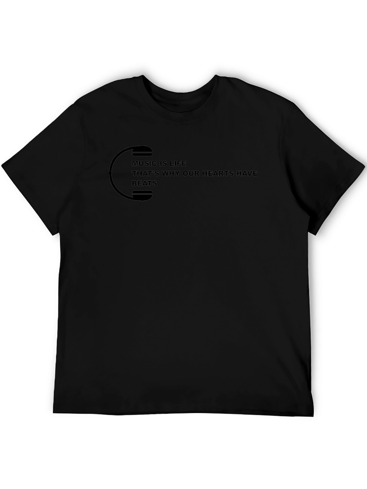 Music is Life Graphic T-Shirt