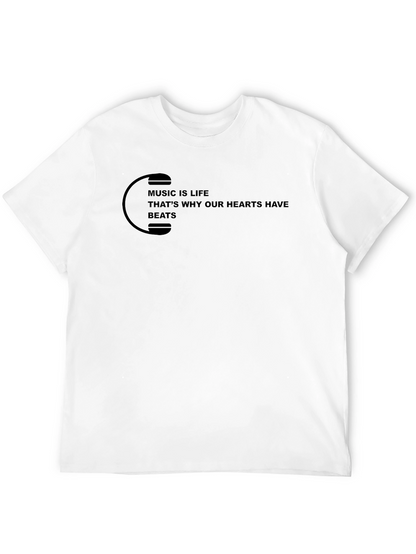 Music is Life Graphic T-Shirt