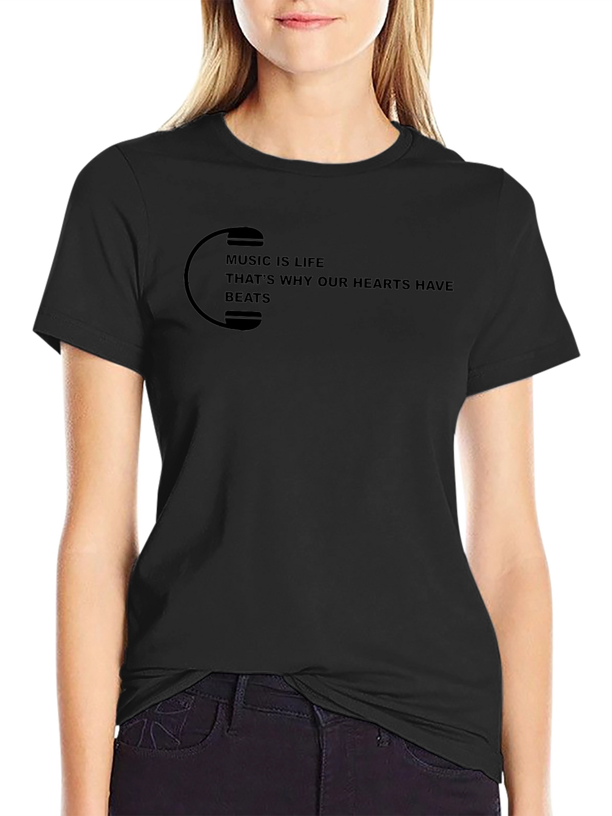 Music is Life Graphic T-Shirt