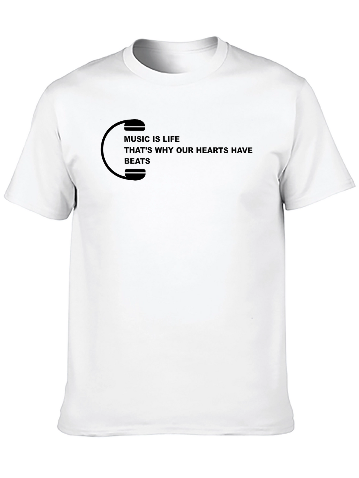 Music is Life Graphic T-Shirt