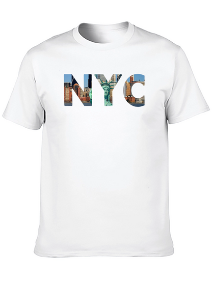 NYC Skyline Black Graphic T-Shirt
