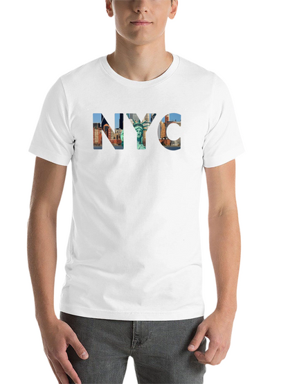 NYC Skyline Black Graphic T-Shirt