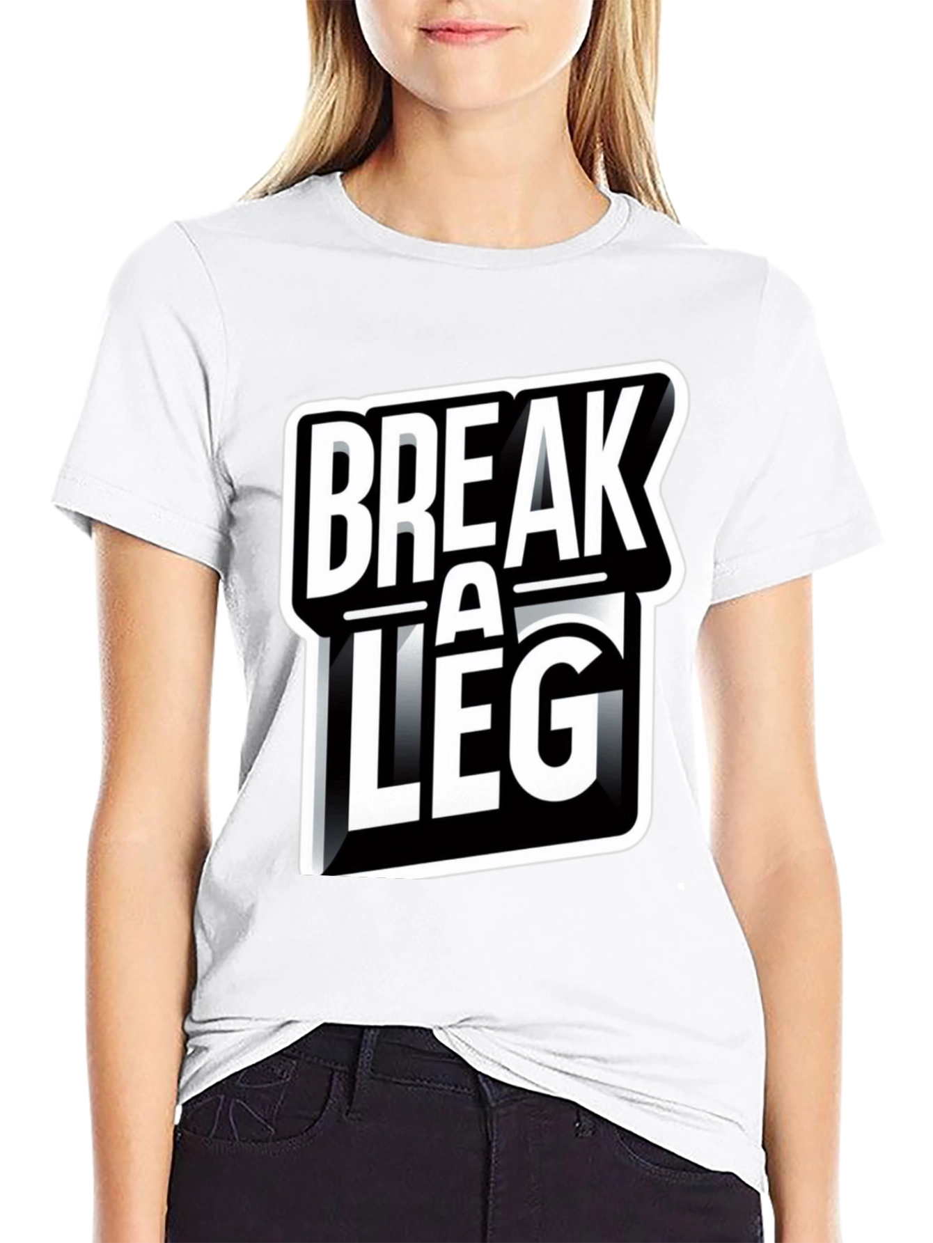 Break A Leg Graphic Tee