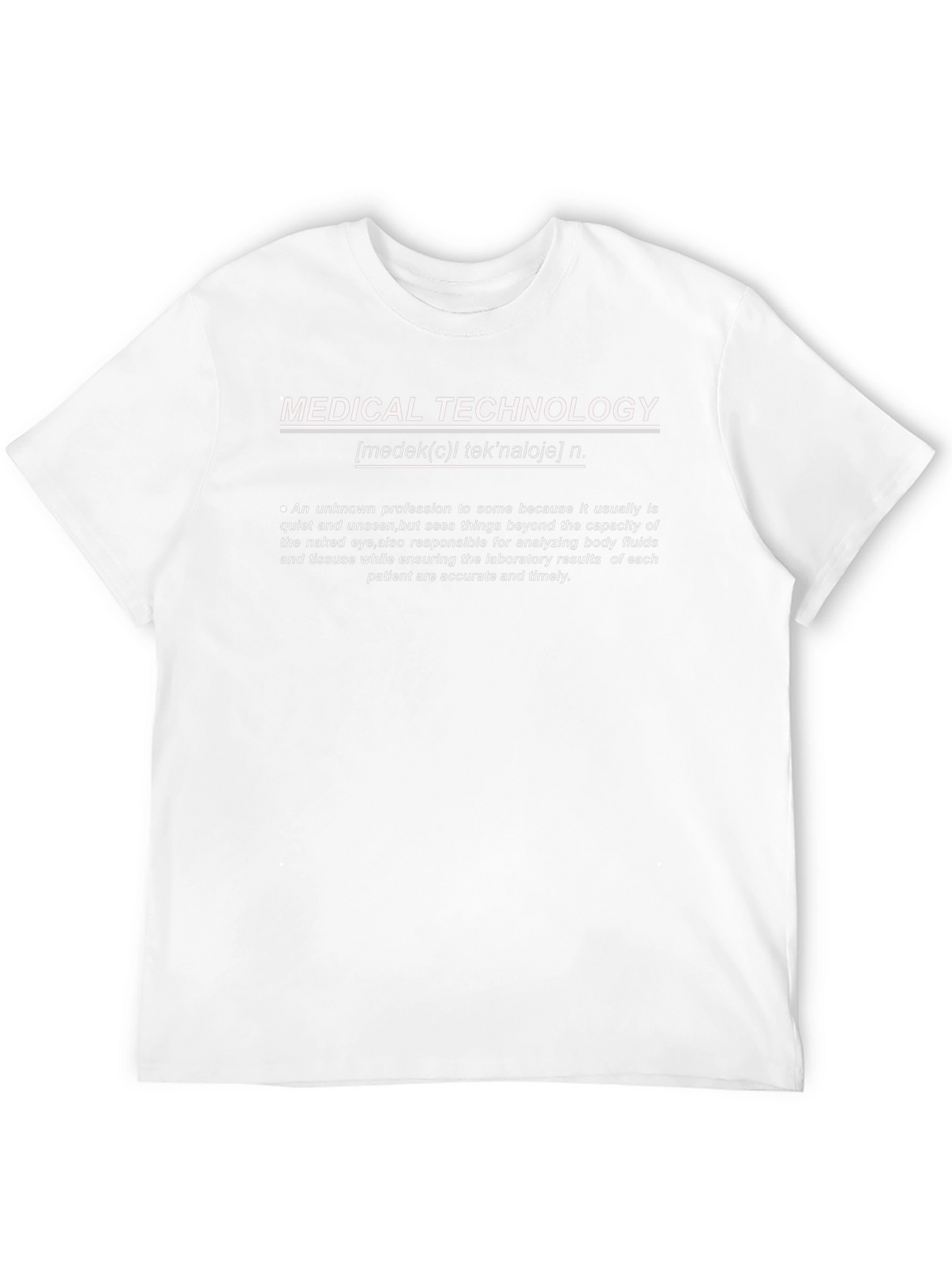 Medical Technology Definition T-Shirt