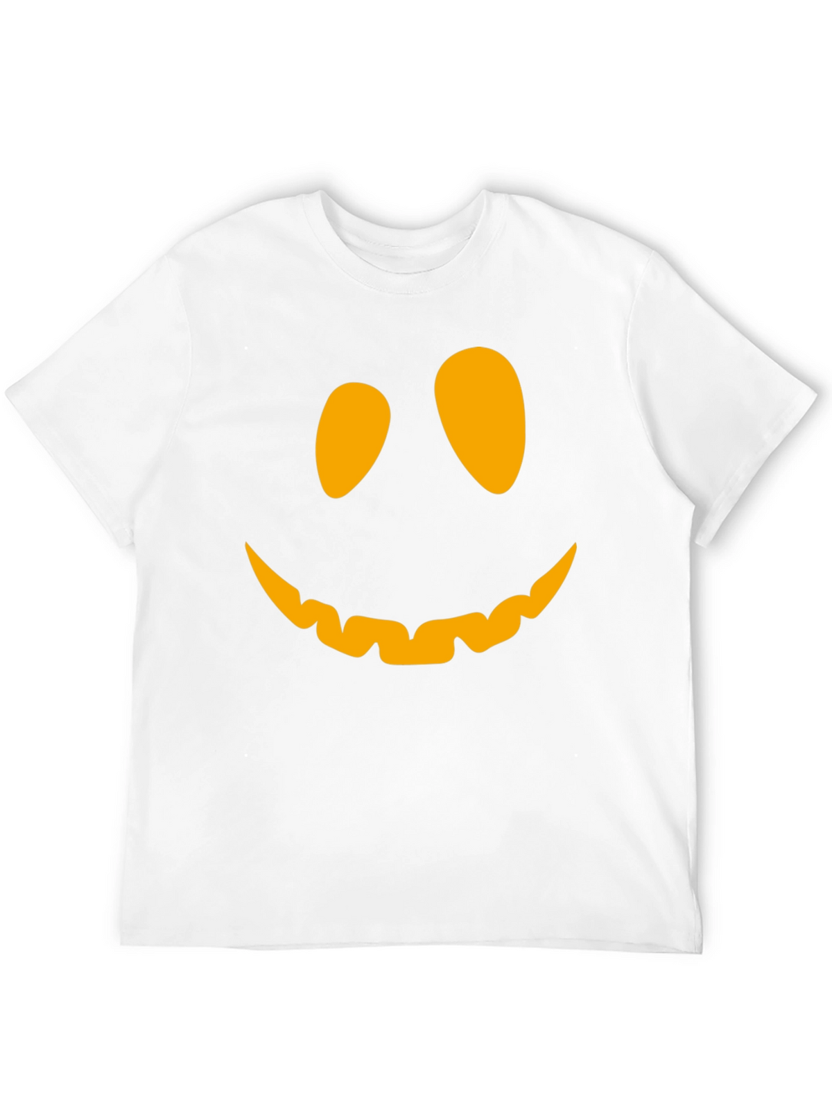 Pumpkin Face Graphic Tee - Halloween T-Shirt