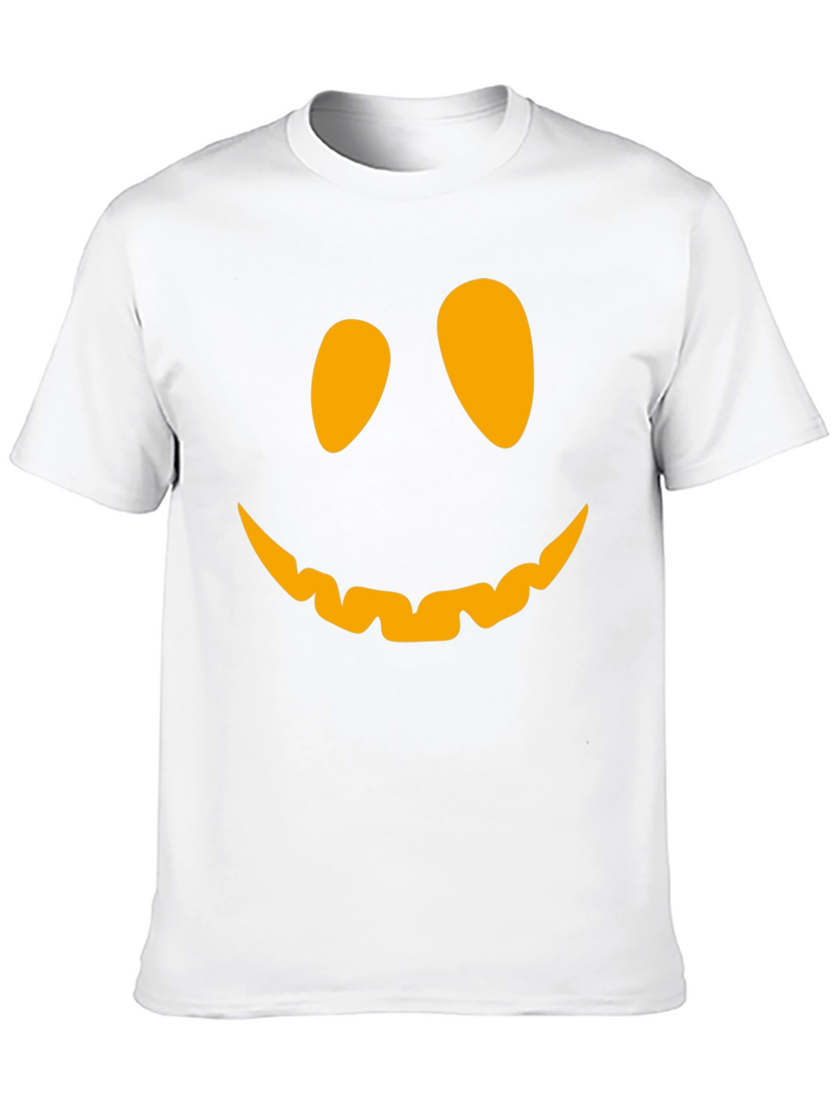 Pumpkin Face Graphic Tee - Halloween T-Shirt