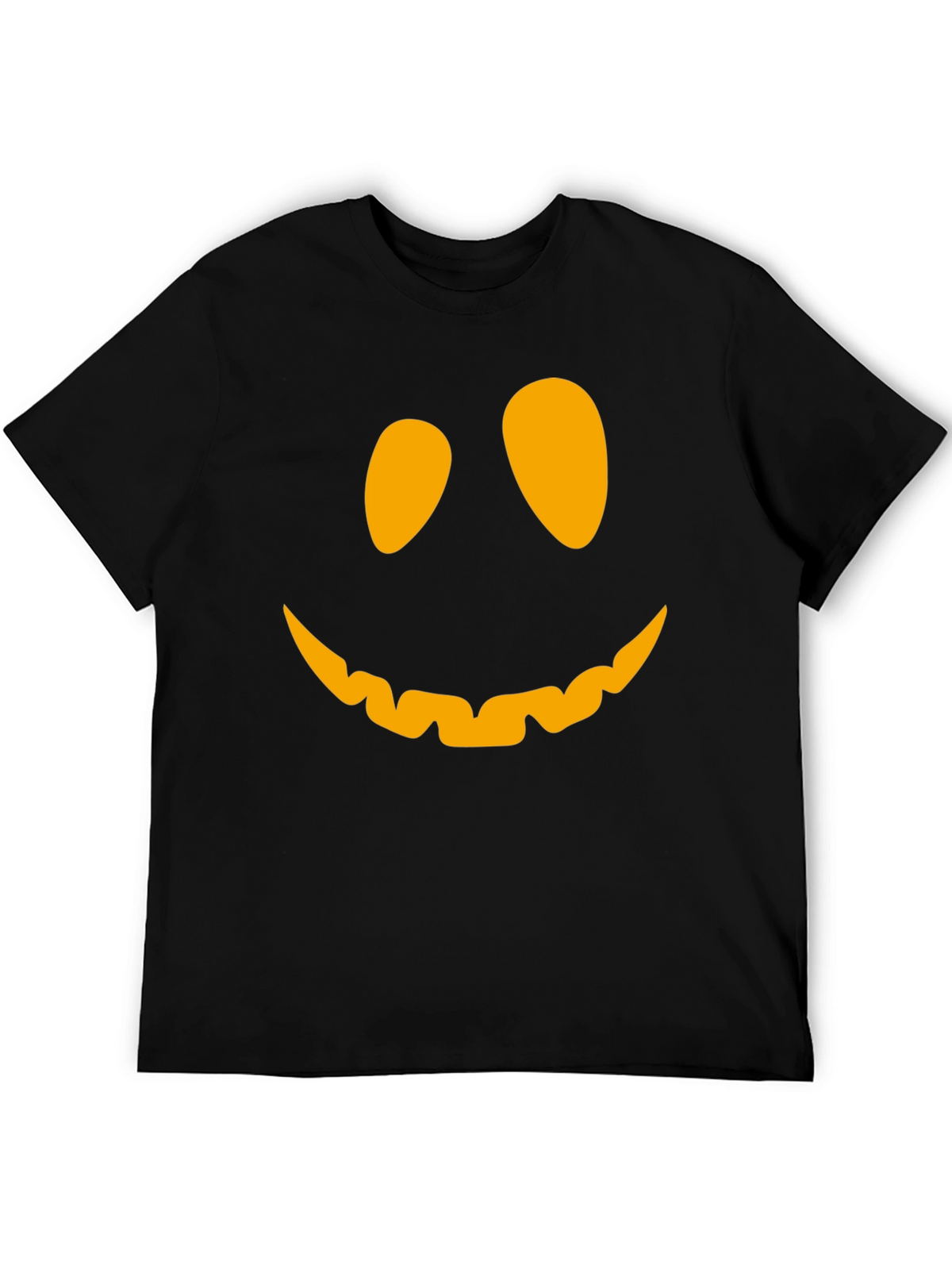 Pumpkin Face Graphic Tee - Halloween T-Shirt