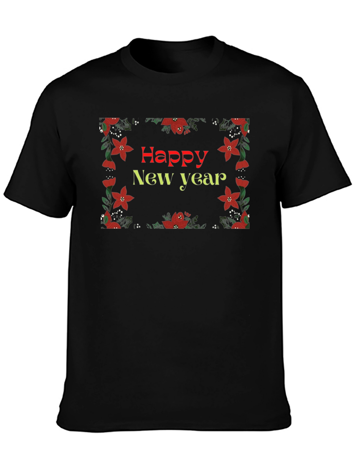 Festive Happy New Year Graphic Tee