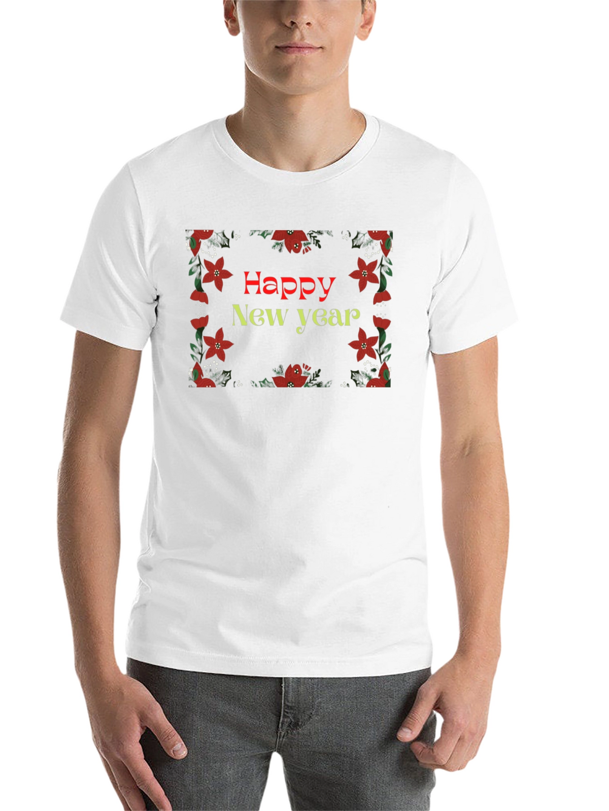 Festive Happy New Year Graphic Tee