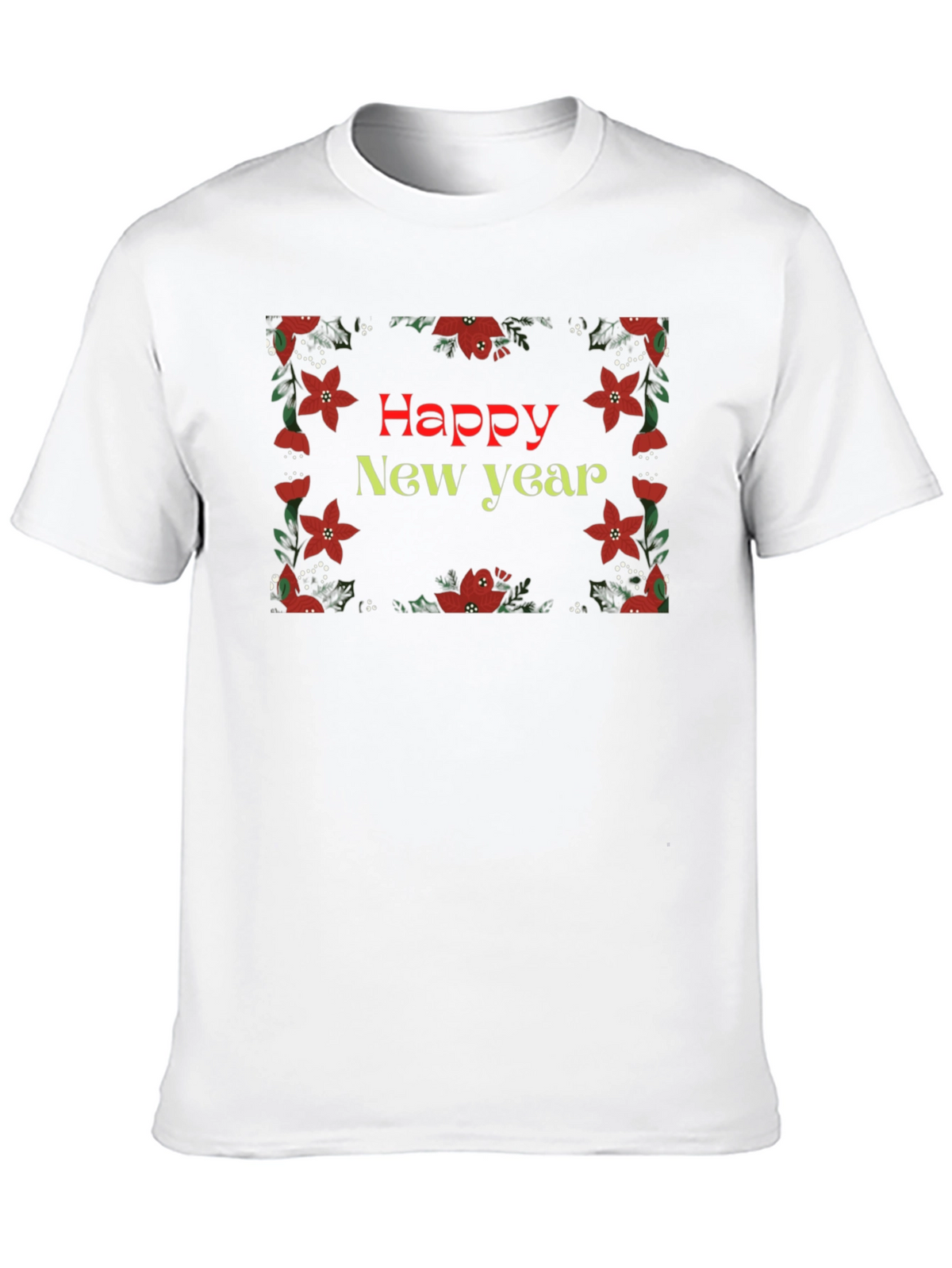 Festive Happy New Year Graphic Tee