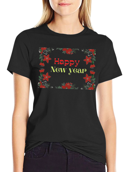 Festive Happy New Year Graphic Tee
