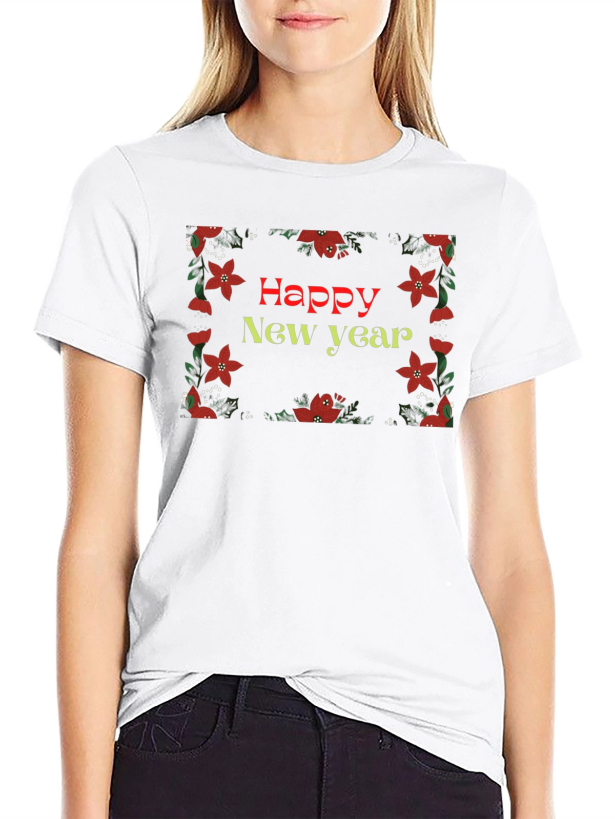 Festive Happy New Year Graphic Tee