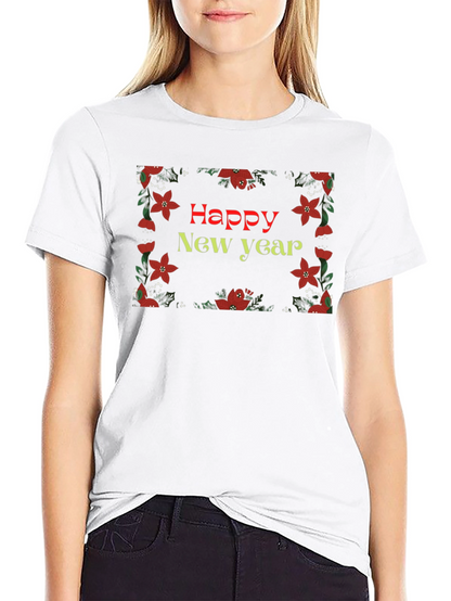 Festive Happy New Year Graphic Tee