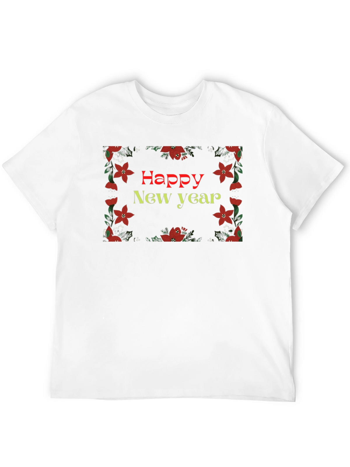 Festive Happy New Year Graphic Tee