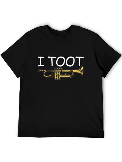 I Toot Trumpet T-Shirt - Musician Humor Tee