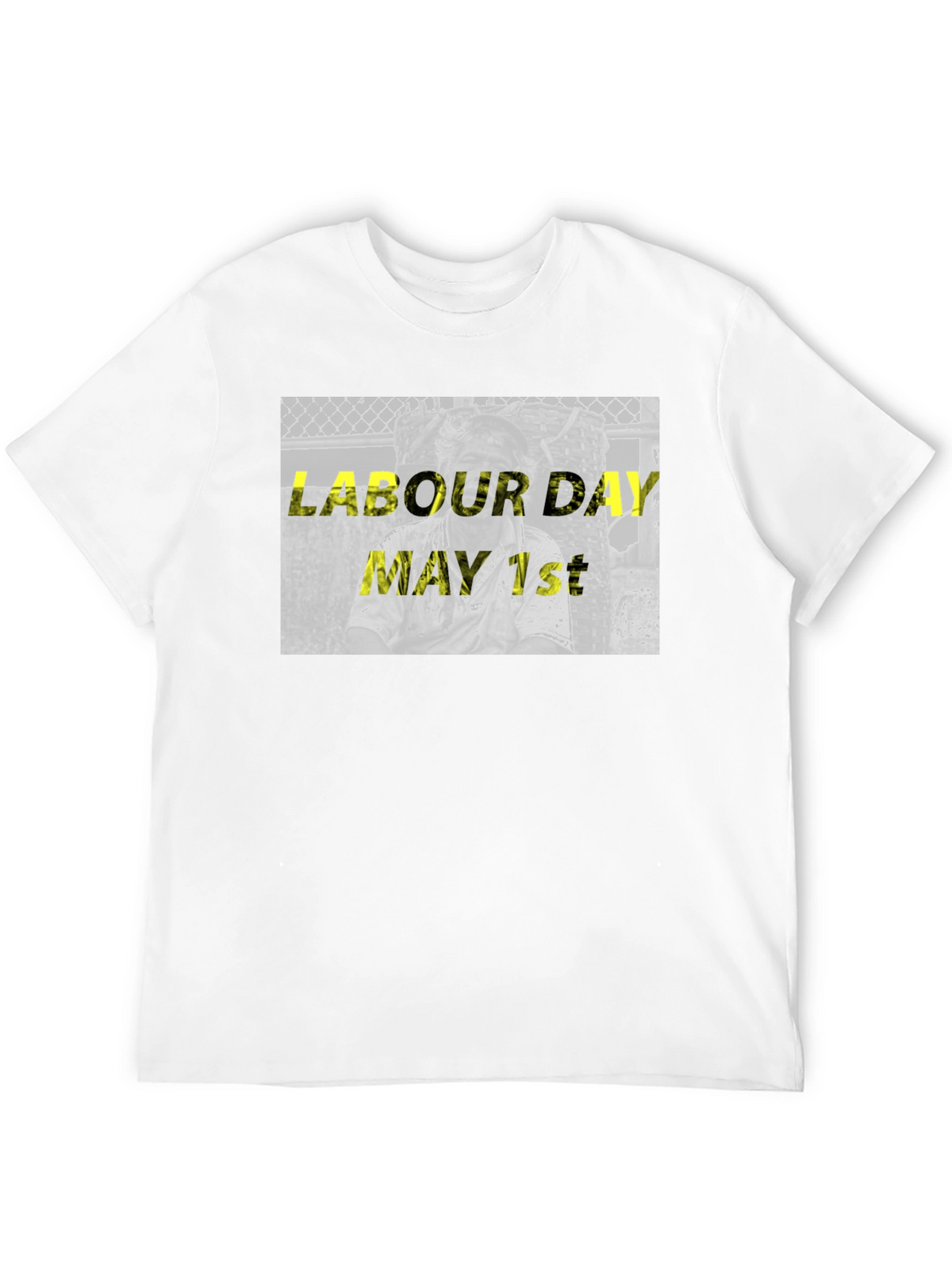 Labor Day May 1st Black T-Shirt
