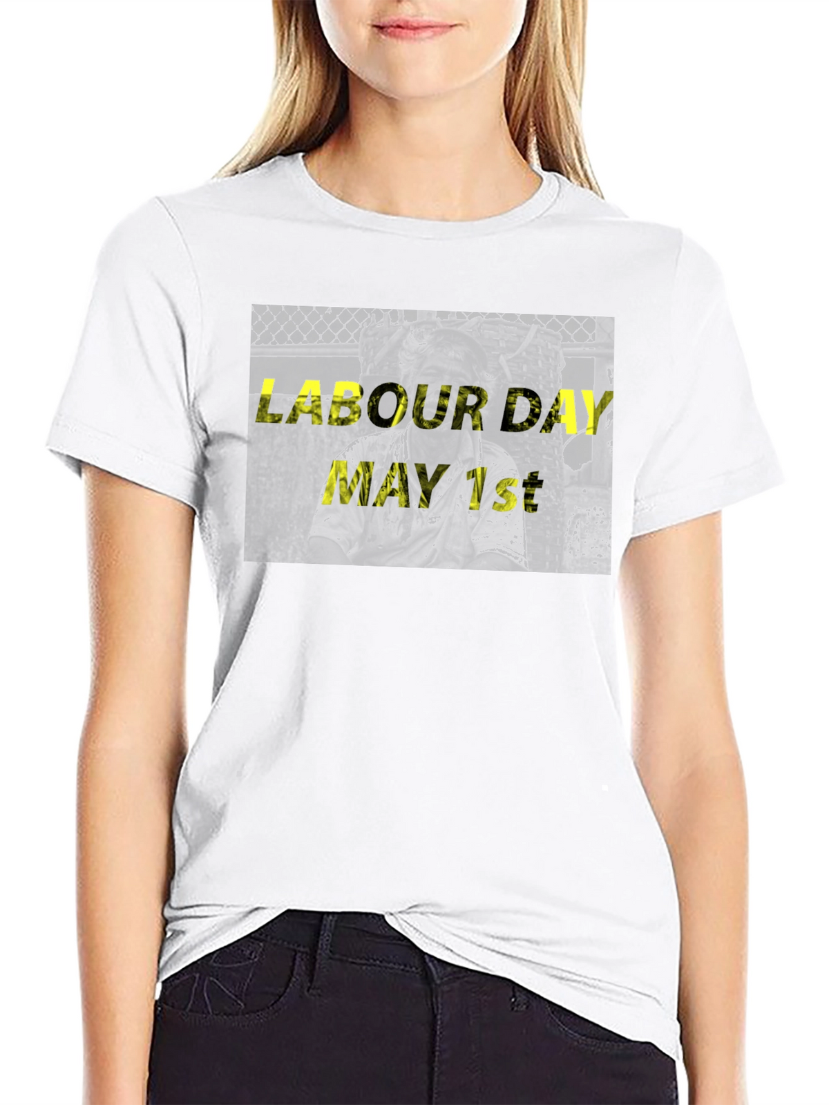 Labor Day May 1st Black T-Shirt