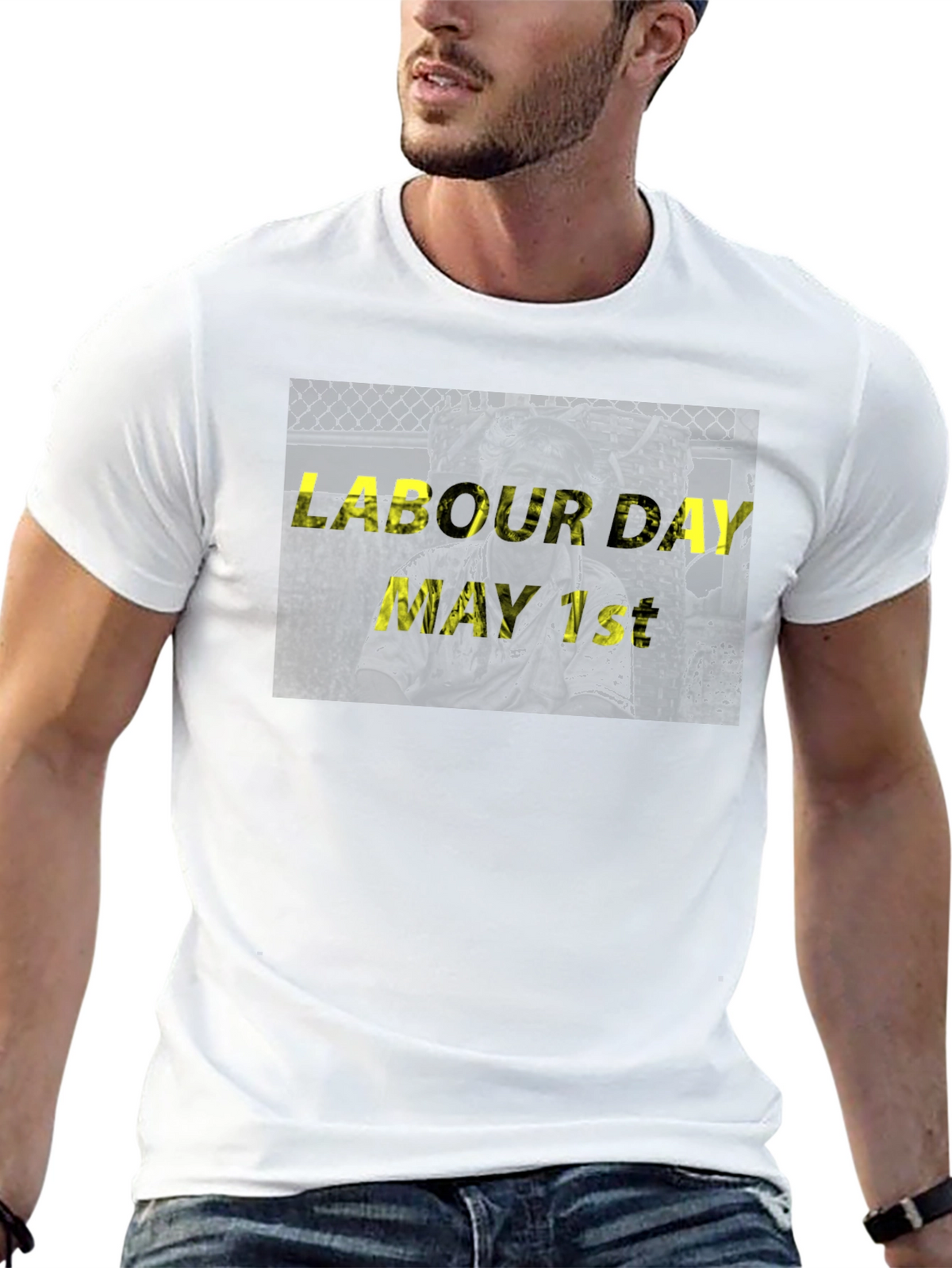 Labor Day May 1st Black T-Shirt