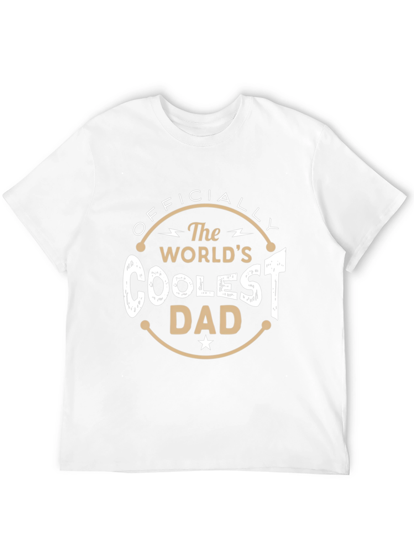 Coolest Dad T-Shirt - Officially The Worlds!