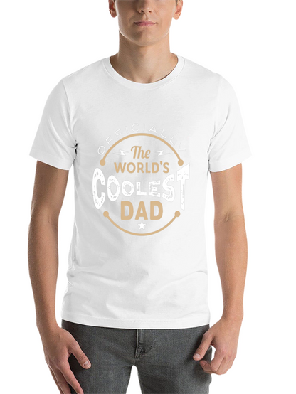 Coolest Dad T-Shirt - Officially The Worlds!