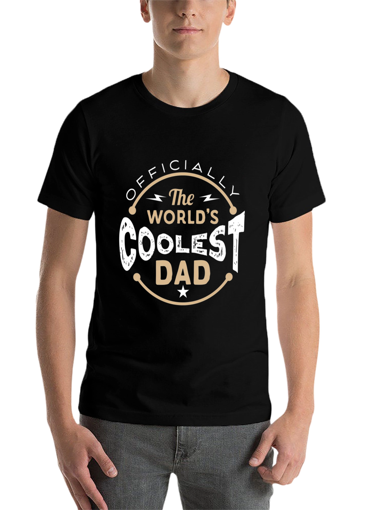 Coolest Dad T-Shirt - Officially The Worlds!