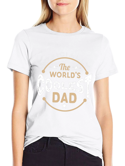 Coolest Dad T-Shirt - Officially The Worlds!