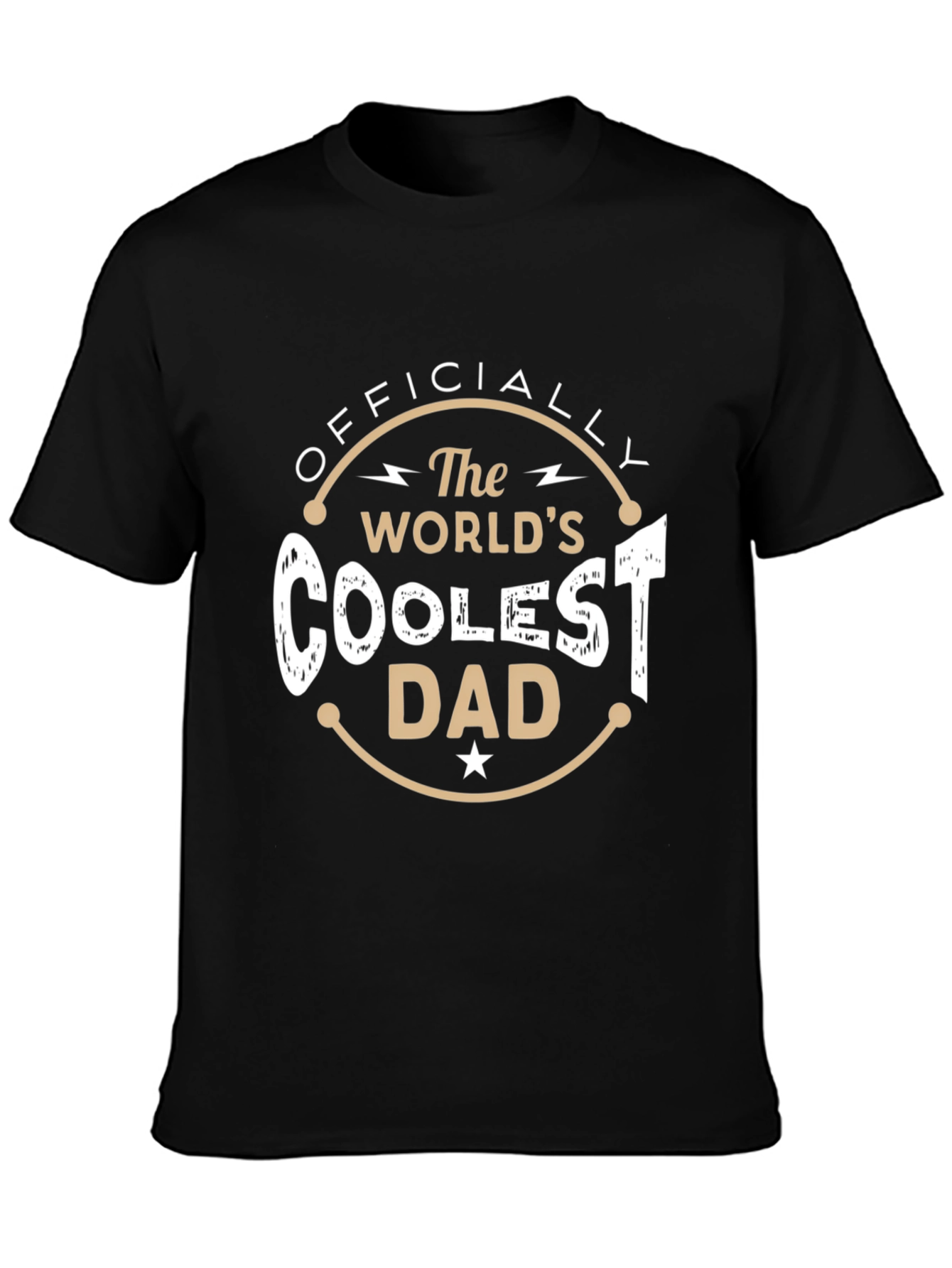 Coolest Dad T-Shirt - Officially The Worlds!