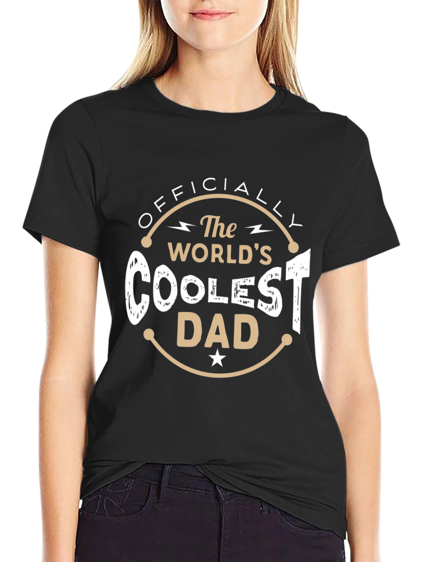 Coolest Dad T-Shirt - Officially The Worlds!