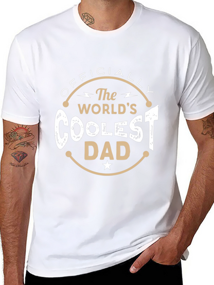 Coolest Dad T-Shirt - Officially The Worlds!