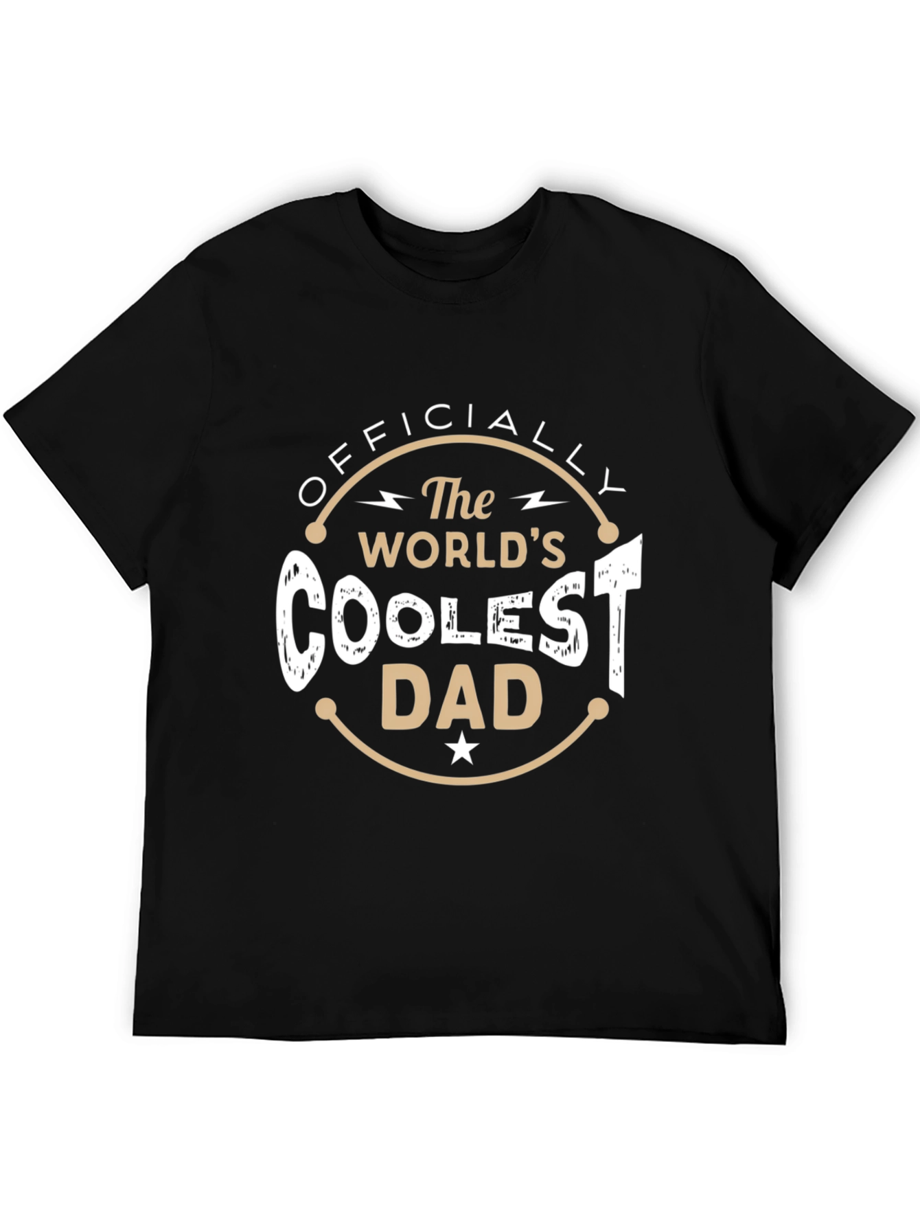 Coolest Dad T-Shirt - Officially The Worlds!
