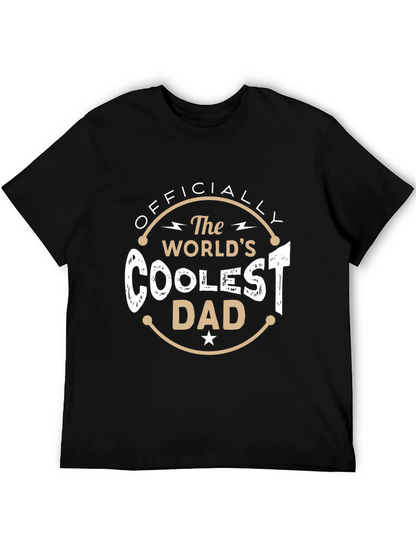 Coolest Dad T-Shirt - Officially The Worlds!