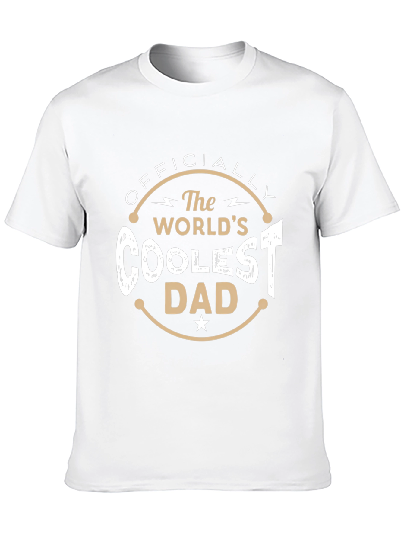 Coolest Dad T-Shirt - Officially The Worlds!
