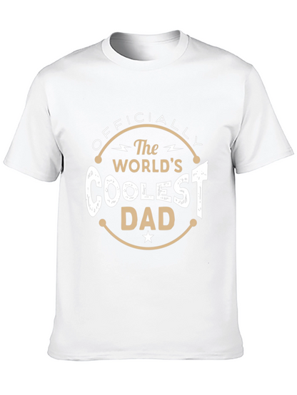 Coolest Dad T-Shirt - Officially The Worlds!