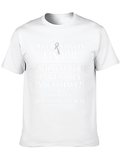 Parkinsons Awareness T-Shirt - Grandpa Superpower