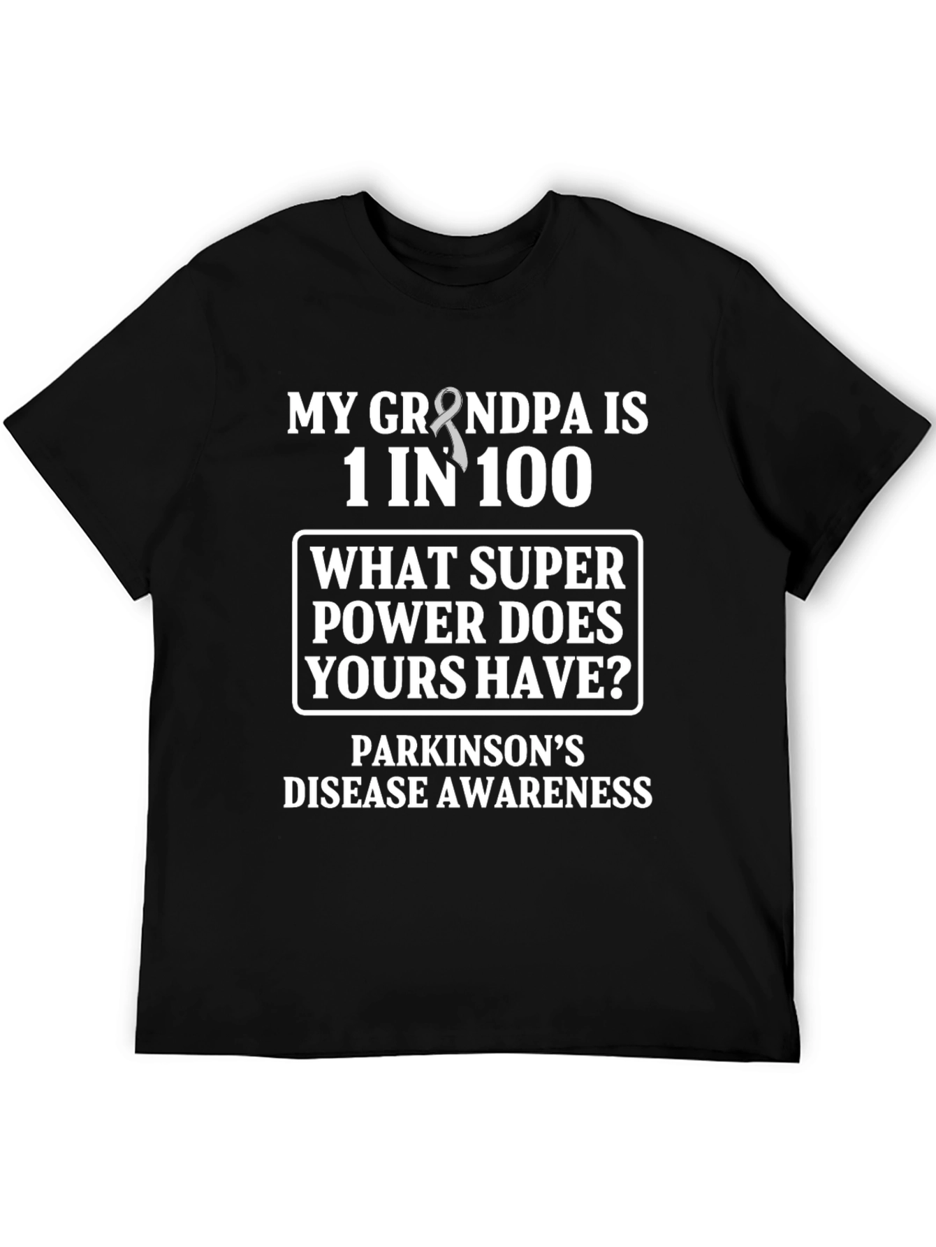 Parkinsons Awareness T-Shirt - Grandpa Superpower
