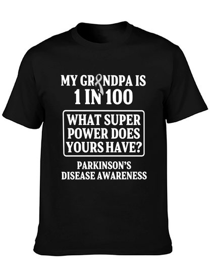 Parkinsons Awareness T-Shirt - Grandpa Superpower