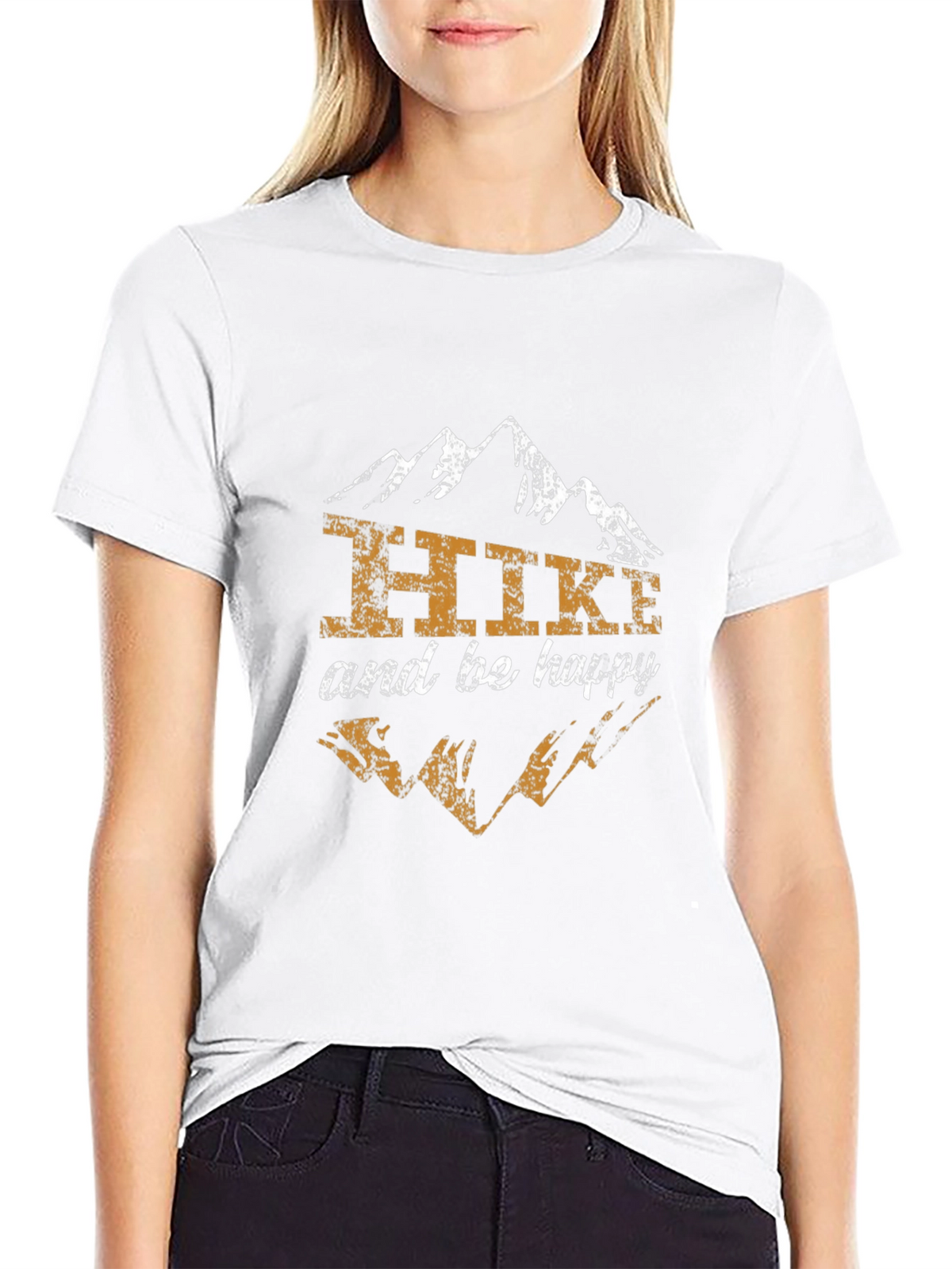 Hike and Be Happy Graphic Tee