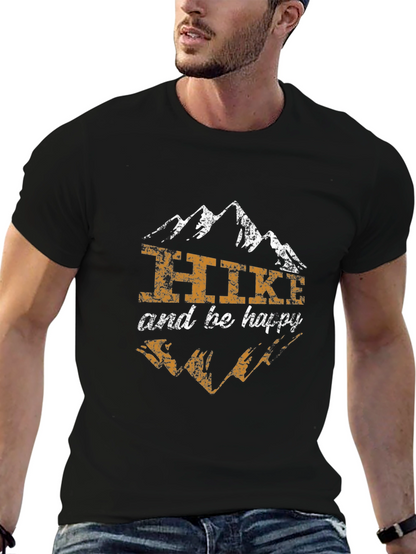 Hike and Be Happy Graphic Tee