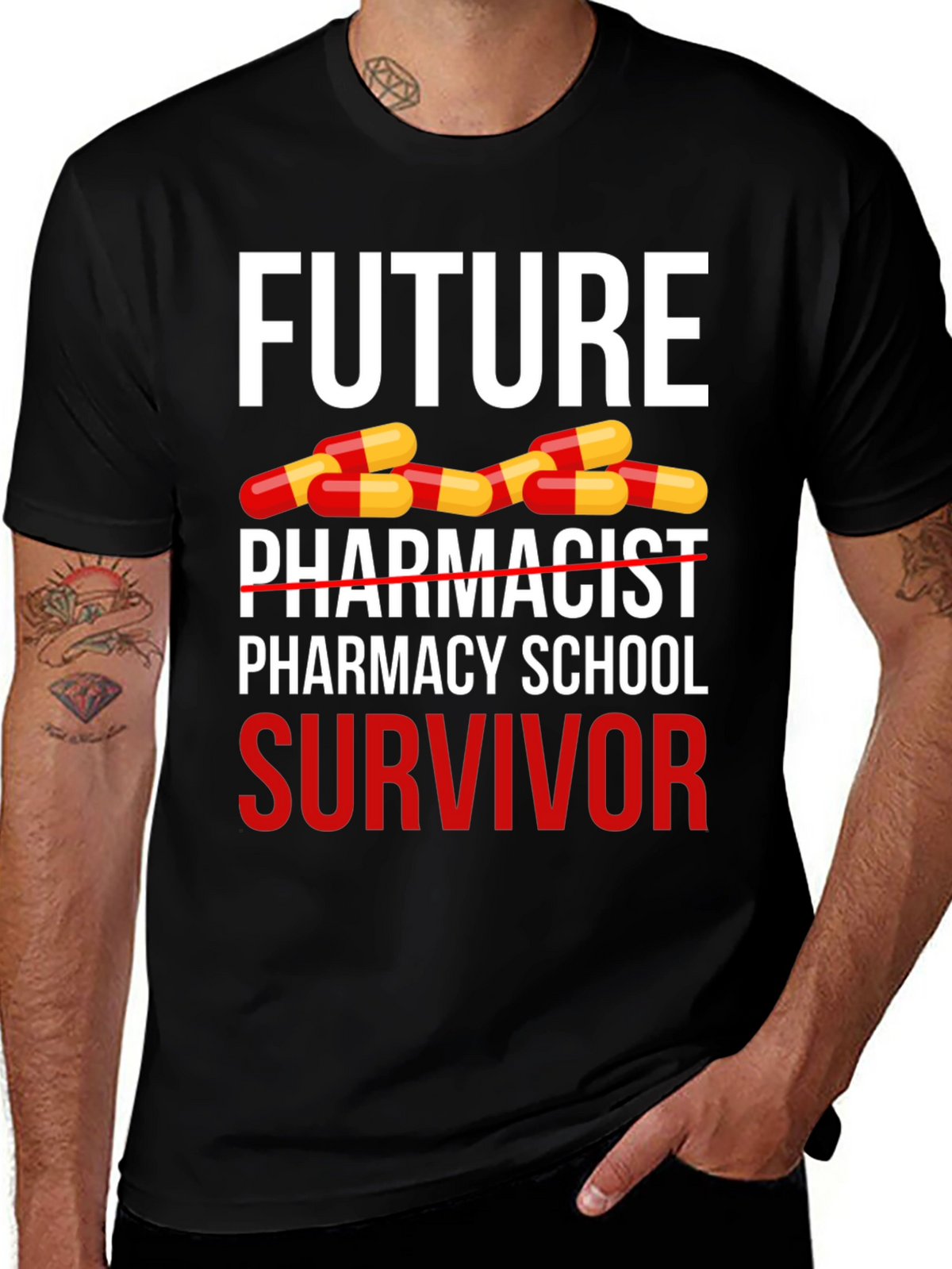 Future Pharmacist Survivor T-Shirt