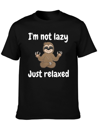 Relaxed Sloth T-Shirt - Im Not Lazy
