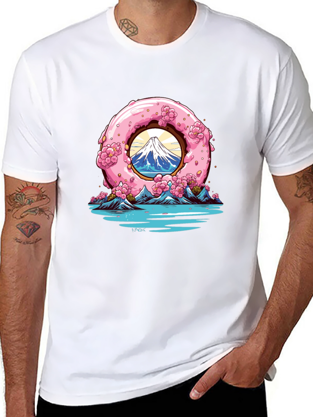 Donut Mountain Graphic Tee