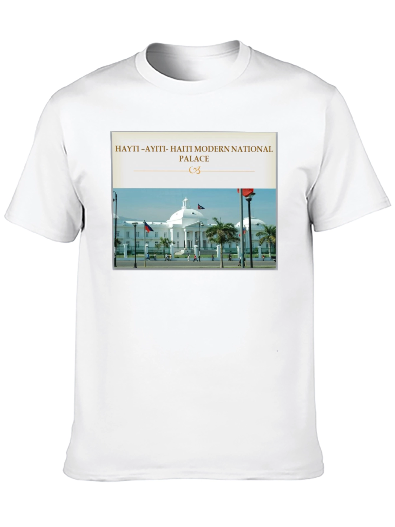 Haiti National Palace Graphic T-Shirt