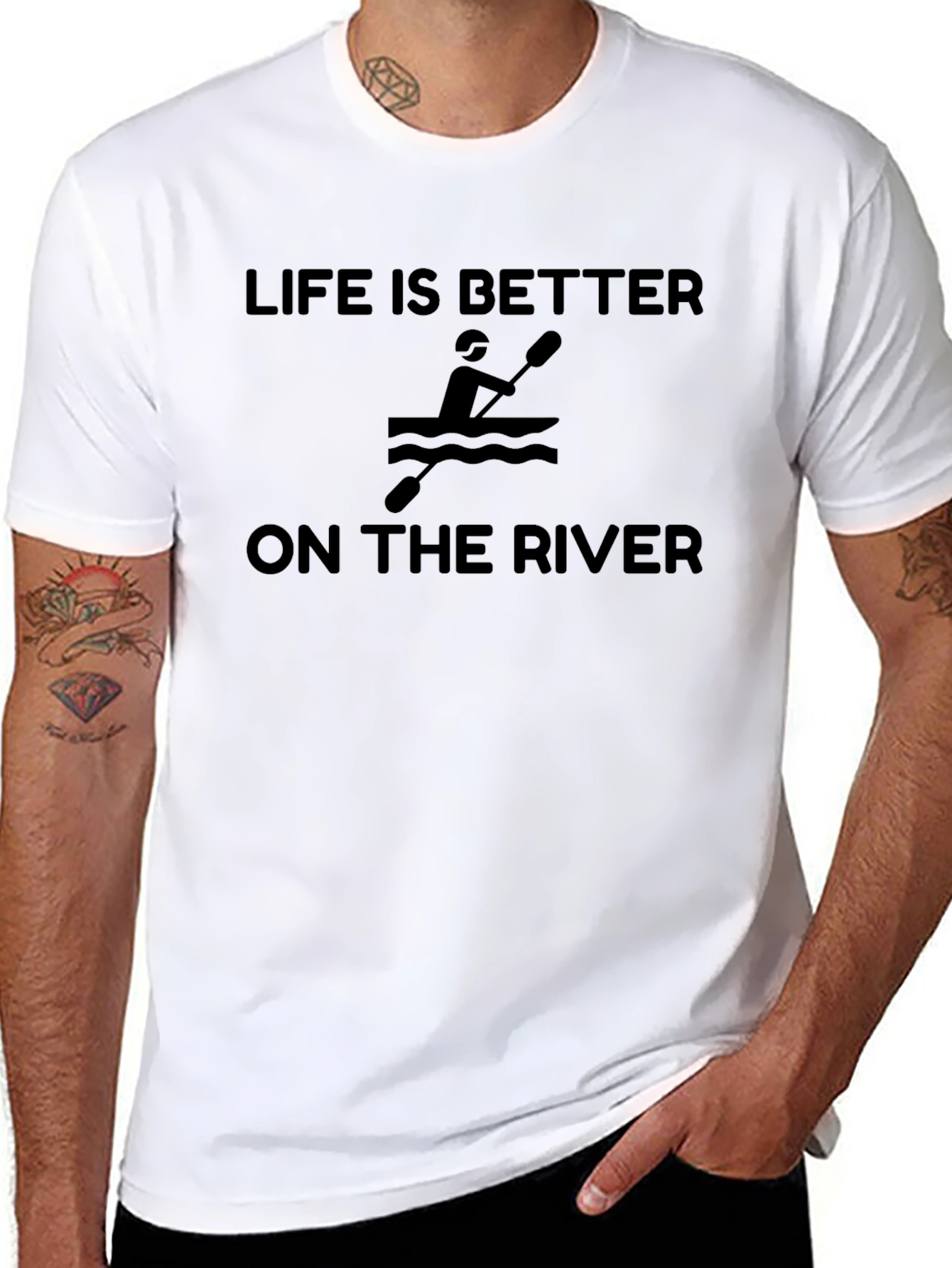 Life is Better on the River T-Shirt