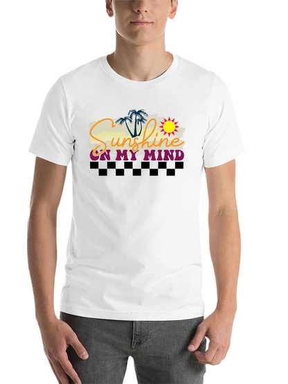 Sunshine On My Mind Graphic Tee - Tropical Vibe