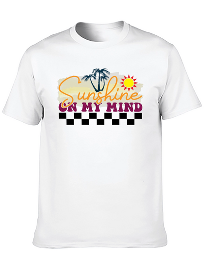 Sunshine On My Mind Graphic Tee - Tropical Vibe