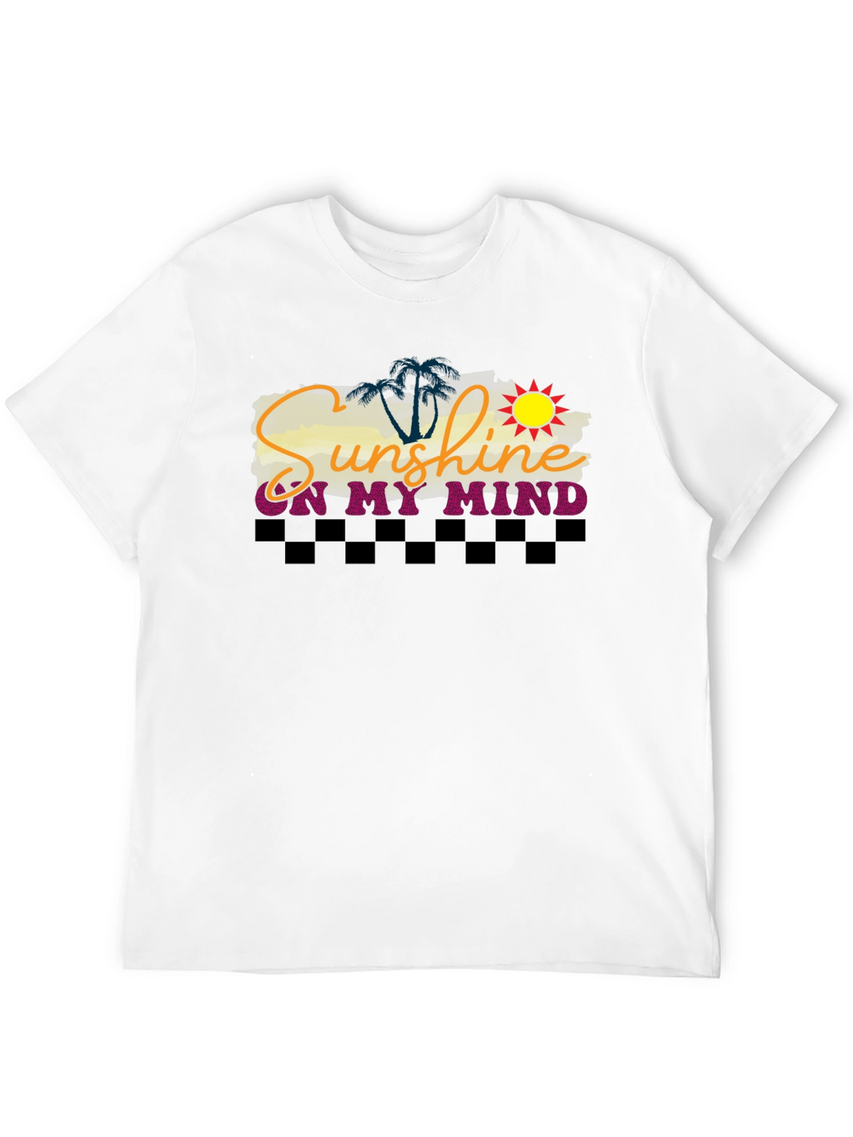 Sunshine On My Mind Graphic Tee - Tropical Vibe