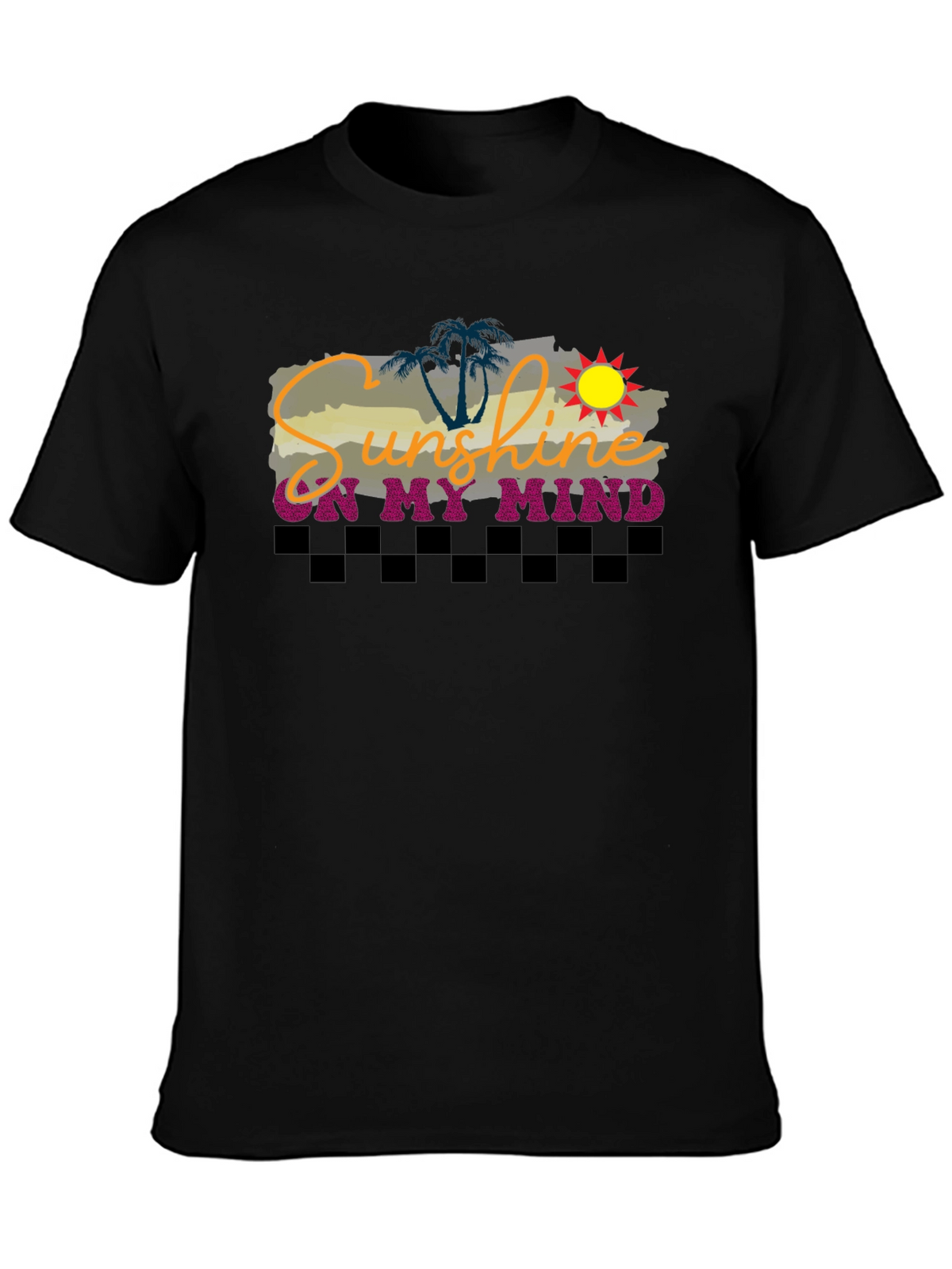 Sunshine On My Mind Graphic Tee - Tropical Vibe