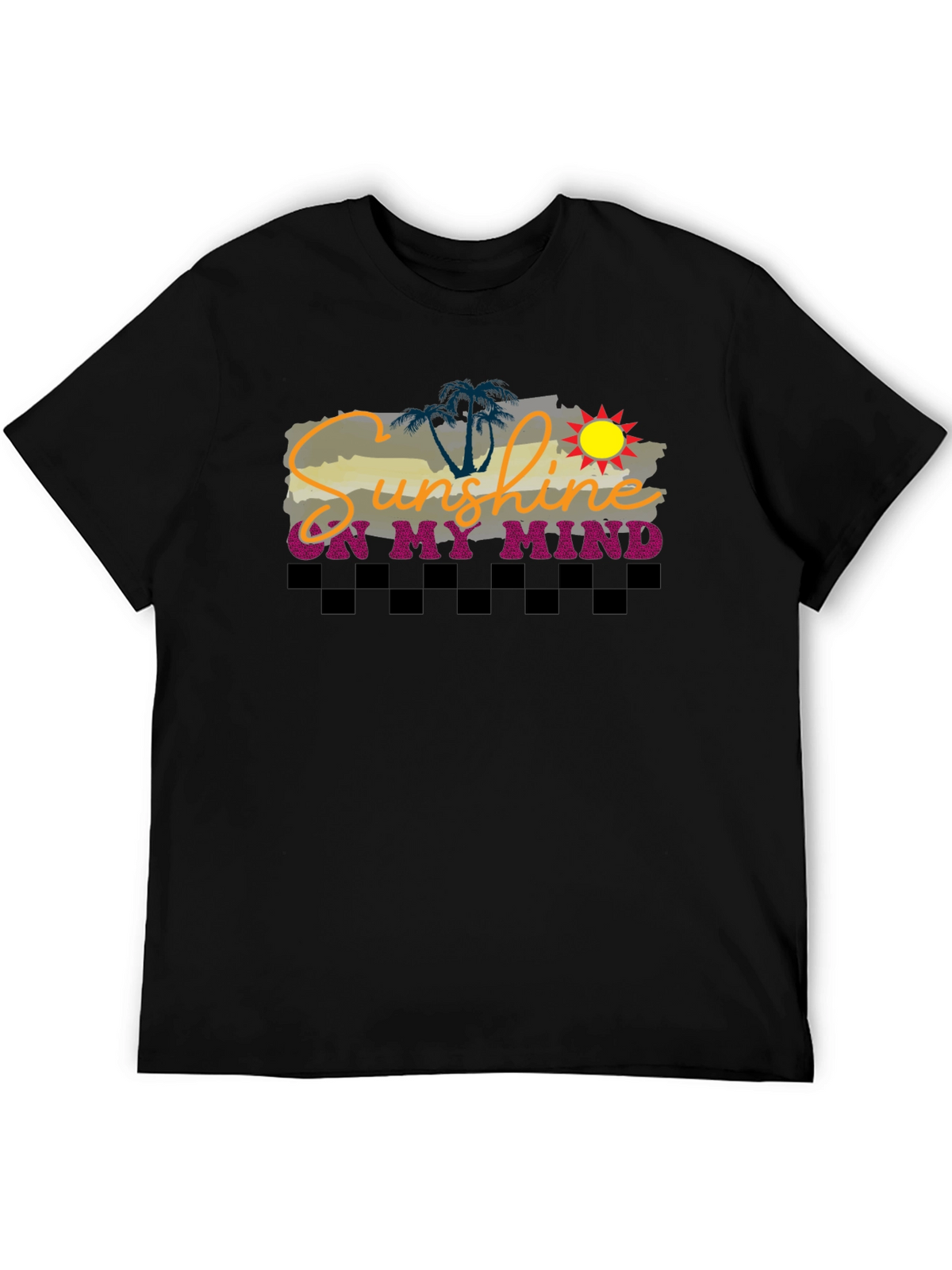 Sunshine On My Mind Graphic Tee - Tropical Vibe