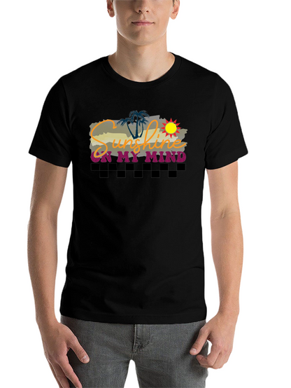 Sunshine On My Mind Graphic Tee - Tropical Vibe